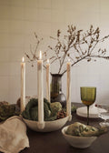 Bowl Candle Holder Large Ceramic