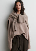 Alpha Knit O-Neck Fallen Rock