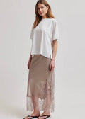 Wila Skirt Plaza Taupe
