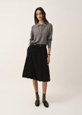 Bergen V Polo Grey Melange