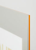 Frameless B2 Rectangle Yellow