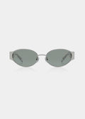 Bella Solbrille Silver Crystal