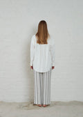 Hills Linen Blend Shirt Off-white