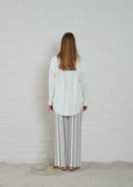 Hills Linen Blend Shirt Off-white