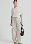Bacoli Barrel Trousers Soft Beige