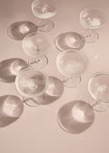 Ripple Champagne Saucers Clear | 2-Pakning