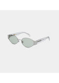 Bella Solbrille Silver Crystal