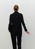 Elton Classic Gabardine Blazer Black