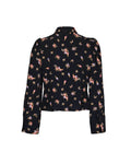 Viscose Blouse Midnight Flowers