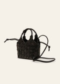 Misu Mini Crossbody Bag Black & Silver