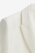 Refined Blazer White