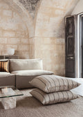 Calm Cushion Large Camel & Black