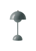 Flowerpot VP9 Trådløs Bordlampe | Stone Blue