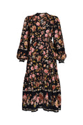 Bohemian Midi Dress Evening Field