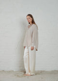 Rocha Striped Linen Beige & Off-white