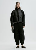 Exclusive Suzanne Leather Jacket Black