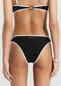 Ribbed Bikini Bottom Black Badetøy