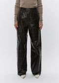 Elijah Polished Leather Bukser