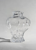 Ammonit Large Vase Clear