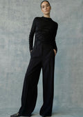 Shiloh Fine Wool Pant Black