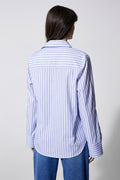 SHONA SHIRT | BLUE STRIPE