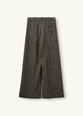 York Pants Black & Brown Herringbone
