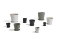 Flowerpot With Saucer X-Large Black