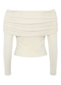 Turn Up Top Viscose Cream