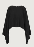 Klasia Satin Blouse Black