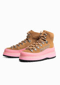 Vidda Shearling Cognac Pink Woman