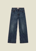 Belem Dark Blue Righe Pant