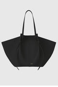 X-Large Mochi Black Pebble Grained Leather