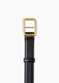 The Georgia Wide Belt Black