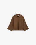Iben Atari Linen Shirt Chestnut