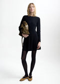 Rachel Merino Dress Black