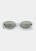 Bella Solbrille Silver Crystal