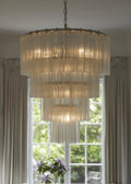 Fontaine Chandelier Clear 4 Layer