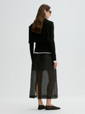 Esta Soft Organza Black