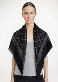 Cornelis Wool Scarf Charcoal