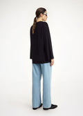 Fayeh Oversized Longsleeve Black