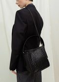 Iwa Twill Shoulder Bag Black