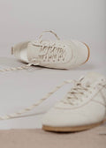 Ghost Leather Sneakers Off-White