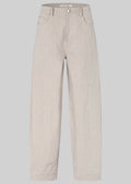 Bacoli Barrel Trousers Soft Beige