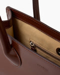 The Lou Bag Brown Patent Leather
