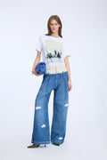 Nyla T-shirt White
