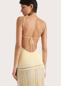 Citara Maxi Dress Butter Stripe