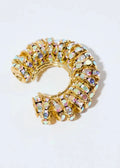 Chunky Diamond Cuff Gold