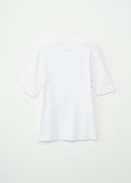 Marianne Rib Tee White