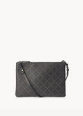 Ivy Clutch Brown
