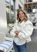 Chloe Wool Jacket White
